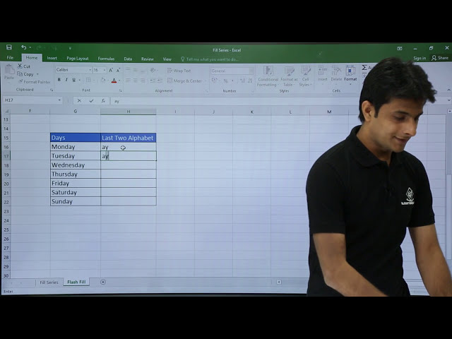 فیلم آموزشی: MS Excel - Flash Fill با زیرنویس فارسی