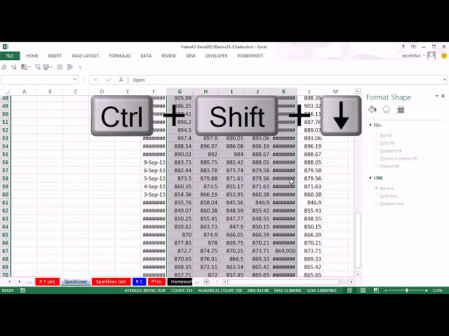 فیلم آموزشی: Highline Excel 2013 Class Video 41: Review of Chart Basics for Excel 2013 با زیرنویس فارسی