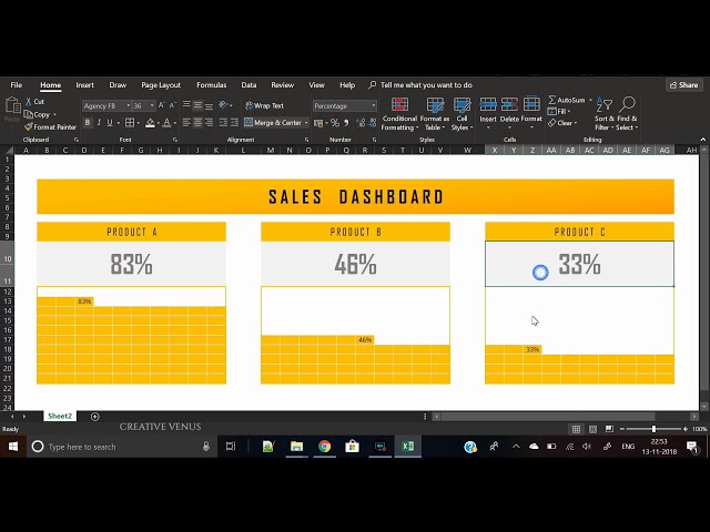 فیلم آموزشی: این نمودار EXCEL سفارشی عالی و آسان برای ایجاد است با زیرنویس فارسی