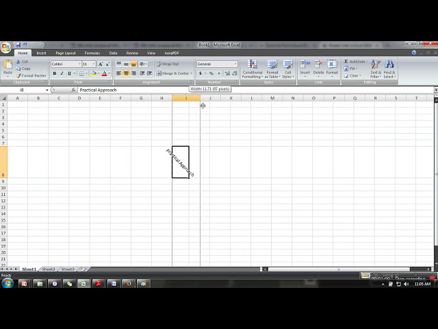 فیلم آموزشی: نحوه چرخاندن سلول در MS Excel: آموزش MS Excel با زیرنویس فارسی