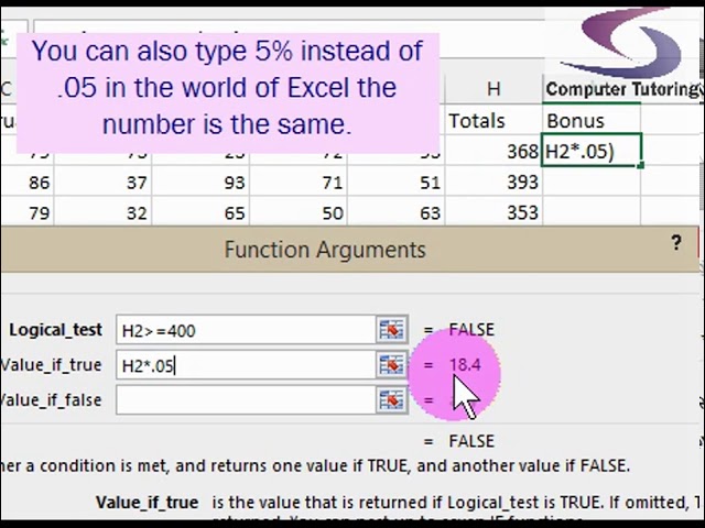 فیلم آموزشی: آموزش رایگان Excel 2013 - IF Function (تدریس کامپیوتر) با زیرنویس فارسی
