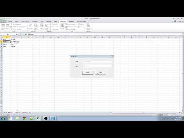 فیلم آموزشی: Excel - Userform Placeholders