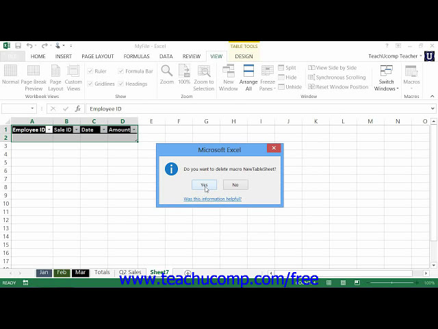 فیلم آموزشی: اجرای و حذف ماکروهای ضبط شده Excel 2013 آموزش مایکروسافت 37.2 با زیرنویس فارسی