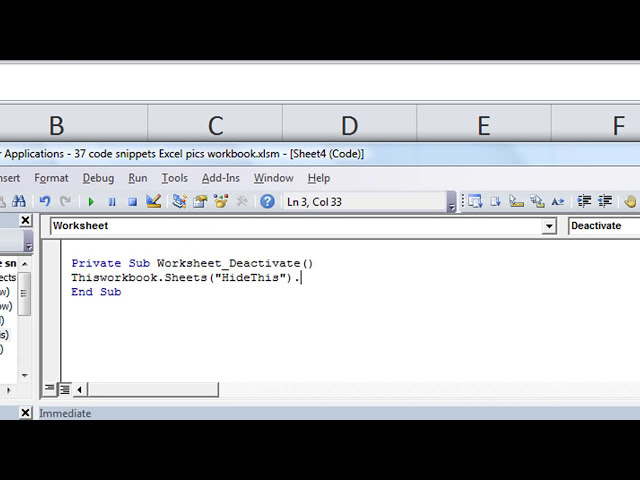 فیلم آموزشی: وقتی دور کلیک می کنید، کاربرگ خود را به صورت خودکار مخفی کنید! Excel VBA با زیرنویس فارسی