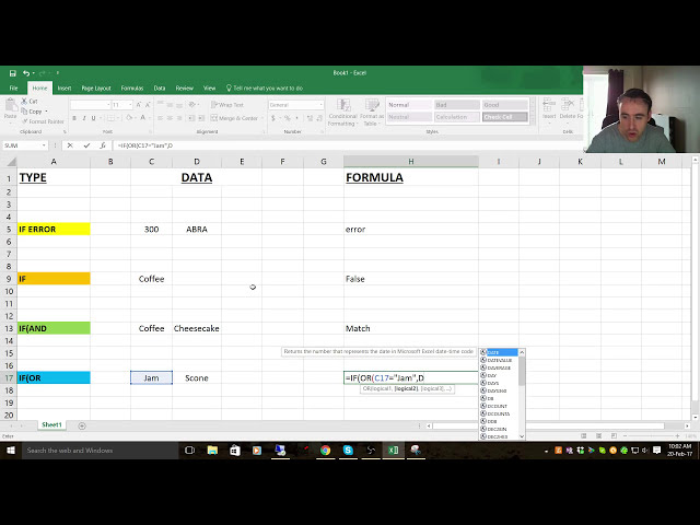 فیلم آموزشی: Excel - IFERROR، IF، IF(AND، IF(OR با زیرنویس فارسی