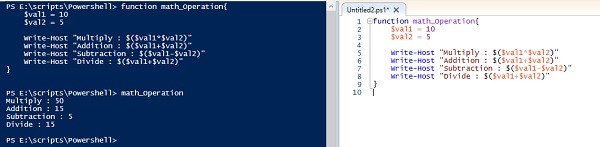 تابع PowerShell را توضیح دهید.