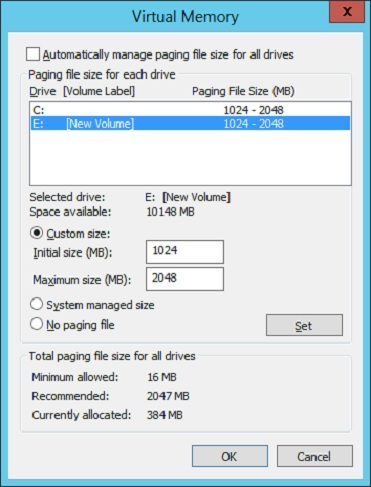 چگونه تنظیمات pagefile را از سفارشی به سیستم مدیریت شده با استفاده از PowerShell تغییر دهیم؟