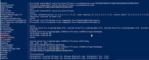 چگونه با استفاده از PowerShell تاریخ انقضای گواهی ویندوز را بررسی کنیم؟