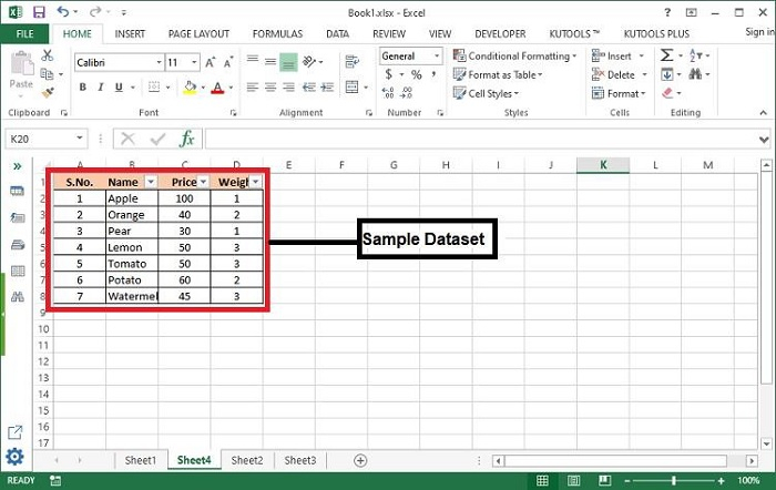چگونه سبک قالب بندی جدول را بدون از دست دادن داده های جدول در اکسل پاک کنیم؟