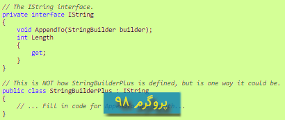 دانلود سورس کد پروژه StringBuilderPlus: اصلاح شده و سریعتر از StringBuilder در سی شارپ #C