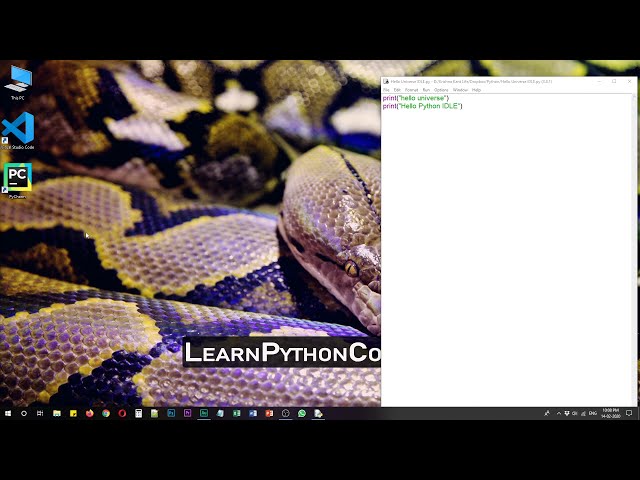 فیلم آموزشی: Python IDLE در مقابل Pycharm در مقابل VSCode - بهترین ویرایشگر کد پایتون - آموزش کدهای Python Python با زیرنویس فارسی