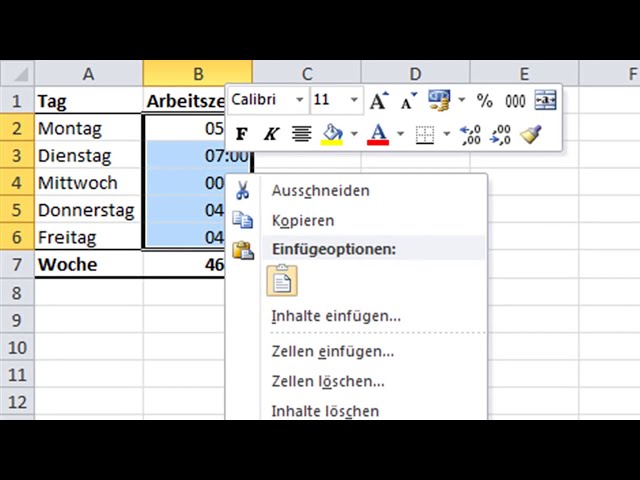 فیلم آموزشی: ویدئو-آموزش Excel: Stunden addieren