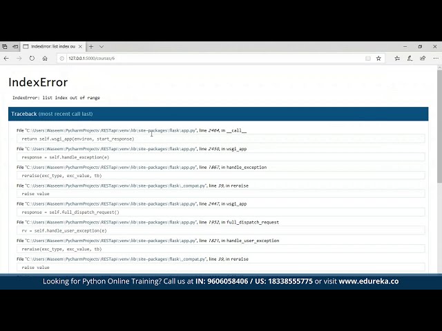 فیلم آموزشی: ساخت REST API با استفاده از Python | REST API با استفاده از Flask | آموزش پایتون | ادورکا با زیرنویس فارسی