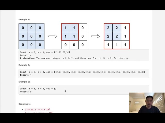 فیلم آموزشی: Leetcode - Range Addition II (Python) با زیرنویس فارسی