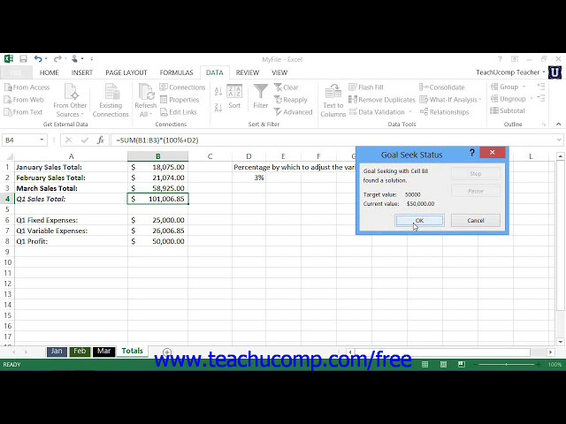 فیلم آموزشی: آموزش Excel 2013 Using Goal Seek آموزش مایکروسافت درس 23.3 با زیرنویس فارسی