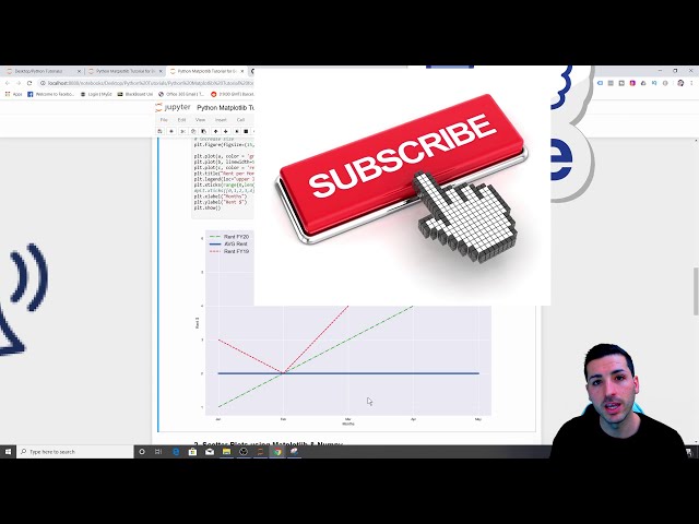 فیلم آموزشی: آموزش MatPlotLib Python در نوت بوک های Jupyter - قسمت 1 با زیرنویس فارسی