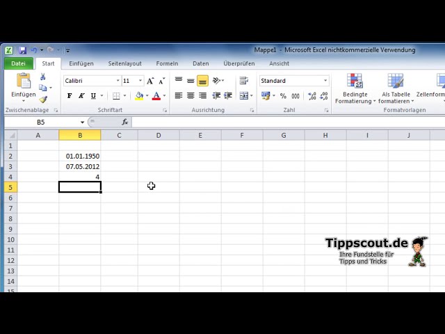 فیلم آموزشی: Excel: Datum subtrahieren und berechnen * ویدئو-آموزش با زیرنویس فارسی