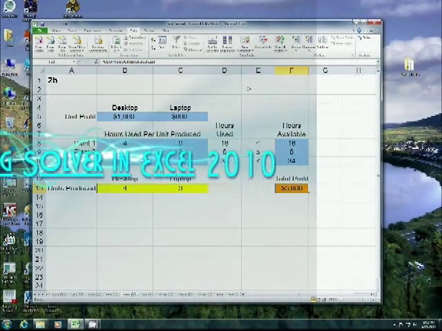 فیلم آموزشی: نحوه نصب افزونه حل کننده Microsoft Excel 2010 با زیرنویس فارسی