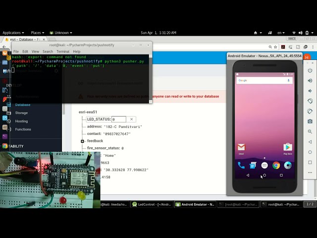 فیلم آموزشی: IOT با Firebase: Sensor Alert Automated Push Notification به اندروید: Python، FCM و Pusher #Part5