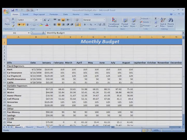 فیلم آموزشی: Excel 2007: صفحه گسترده خود را سفارشی کنید با زیرنویس فارسی