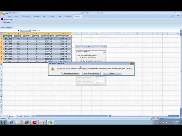 فیلم آموزشی: ایجاد یک فایل XML از Excel 2007 با زیرنویس فارسی
