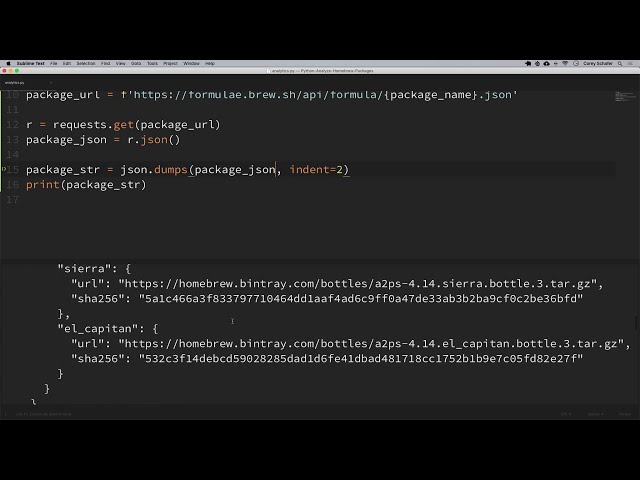 فیلم آموزشی: نحوه نوشتن اسکریپت های پایتون برای تجزیه و تحلیل API های JSON و مرتب سازی نتایج با زیرنویس فارسی
