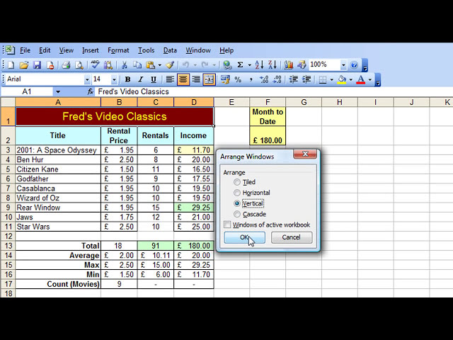 فیلم آموزشی: نکته 004 اکسل - مشاهده چندین کاربرگ - Microsoft Excel 2010 2007 2003 با زیرنویس فارسی