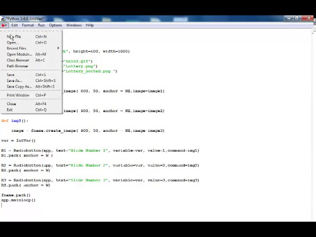 فیلم آموزشی: آموزش GUI Python Tkinter - نحوه ایجاد یک نمایش اسلاید با زیرنویس فارسی