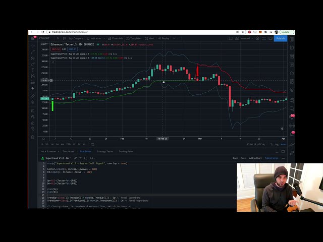 فیلم آموزشی: Supertrend 3 - تشخیص روندهای صعودی و نزولی با پایتون با زیرنویس فارسی