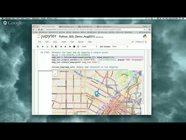 فیلم آموزشی: مقدمه ای بر Python GIS برای علم داده با زیرنویس فارسی