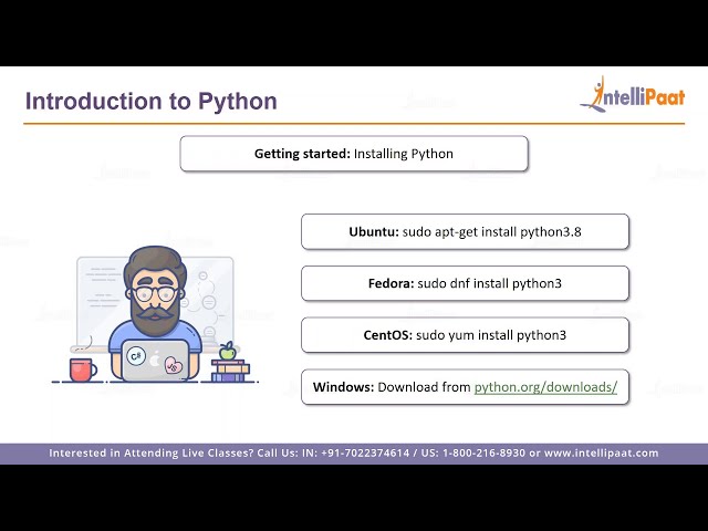فیلم آموزشی: یادگیری پایتون | دوره پایتون | دوره آنلاین پایتون | Intellipaat