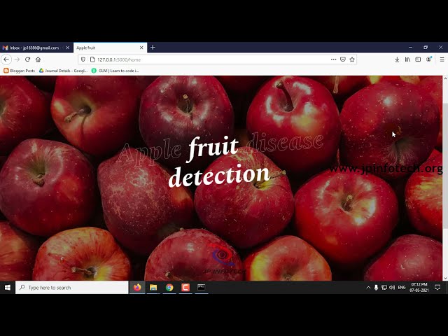 فیلم آموزشی: تشخیص بیماری میوه سیب با استفاده از پردازش تصویر در پایتون با زیرنویس فارسی