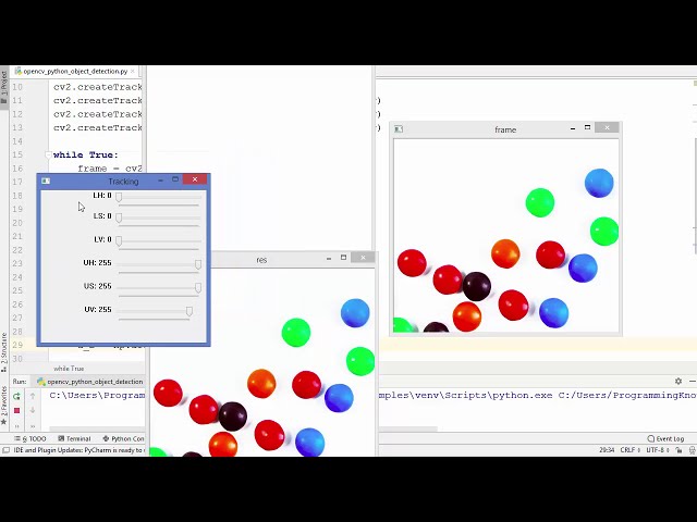 فیلم آموزشی: آموزش OpenCV Python برای مبتدیان 13 - تشخیص اشیا و ردیابی اشیا با استفاده از فضای رنگی HSV با زیرنویس فارسی