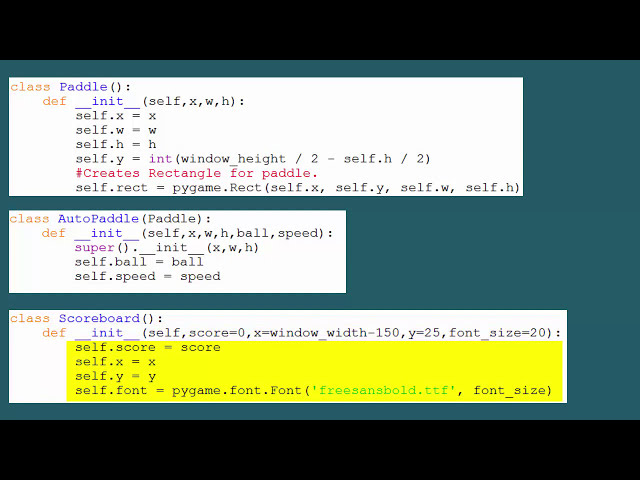 فیلم آموزشی: Refactoring Pong با استفاده از Python شی گرا با زیرنویس فارسی