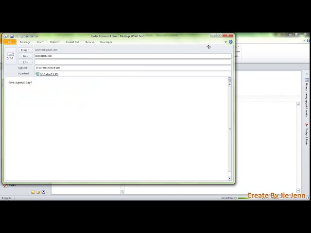 فیلم آموزشی: Excel Outlook VBA: فهرست اطلاعات ایمیل Outlook در اکسل