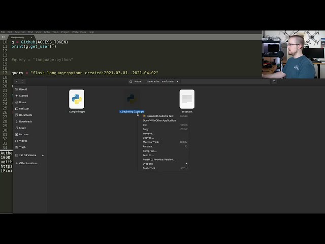 فیلم آموزشی: Generative Python Transformer p.1 - جمع آوری داده های خام