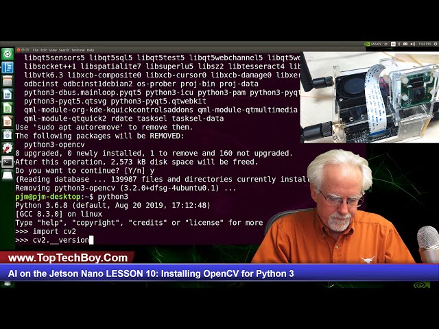 فیلم آموزشی: AI در Jetson Nano درس 10: نصب OpenCV برای Python 3 با زیرنویس فارسی