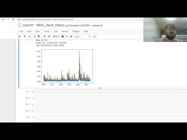 فیلم آموزشی: مدل GARCH در پایتون با زیرنویس فارسی