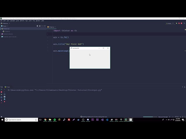 فیلم آموزشی: Python GUI Tkinter Tutorial [#1] - ایجاد اولین رابط کاربری گرافیکی شما با زیرنویس فارسی