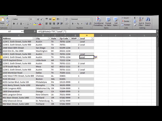 فیلم آموزشی: Excel 2010 فرمولی ایجاد کنید که منطق را بررسی کند (تابع IF) با زیرنویس فارسی