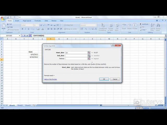 فیلم آموزشی: چگونه با Excel 2007 روی تاریخ ها محاسبات انجام دهیم؟