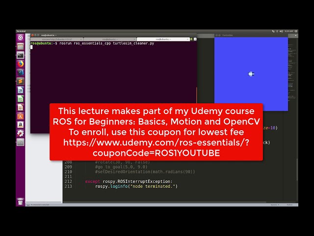 فیلم آموزشی: [دوره Udemy] ROS Motion در پایتون با زیرنویس فارسی