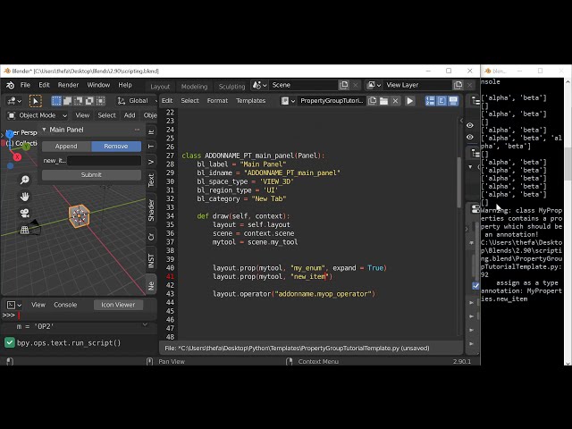 فیلم آموزشی: آموزش Blender Python: لیست ها - ایجاد، افزودن و حذف [یادگیری پایتون برای مبتدیان] با زیرنویس فارسی