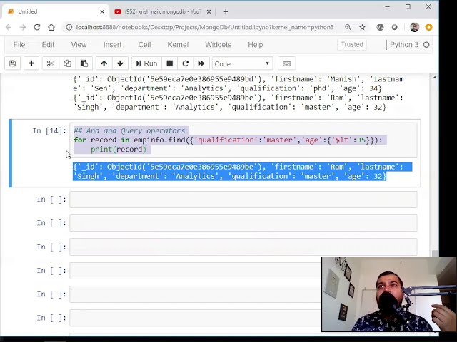 فیلم آموزشی: آموزش 4- MongoDb With Python- Querying Json Documents|Data Science با زیرنویس فارسی