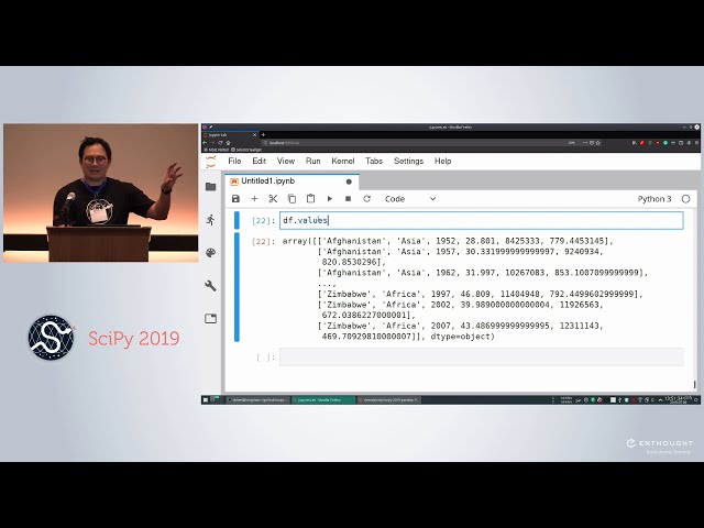 فیلم آموزشی: مقدمه ای بر داده پردازی در پایتون با پانداها | آموزش SciPy 2019 | دانیل چن با زیرنویس فارسی