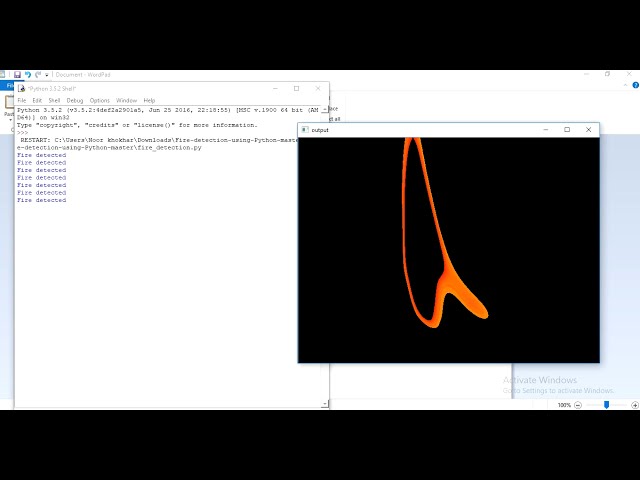 فیلم آموزشی: پایتون تشخیص آتش با OpenCV با زیرنویس فارسی