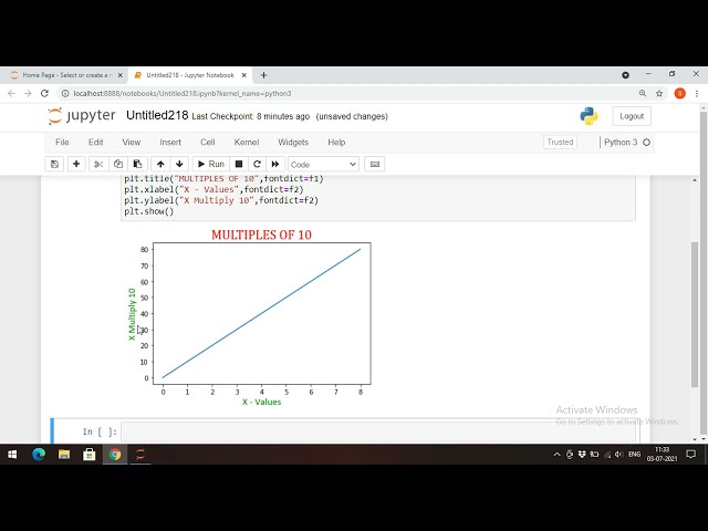 فیلم آموزشی: ویژگی های فونت روی عنوان و برچسب ها در MATPLOTLIB || برنامه نویسی پایتون