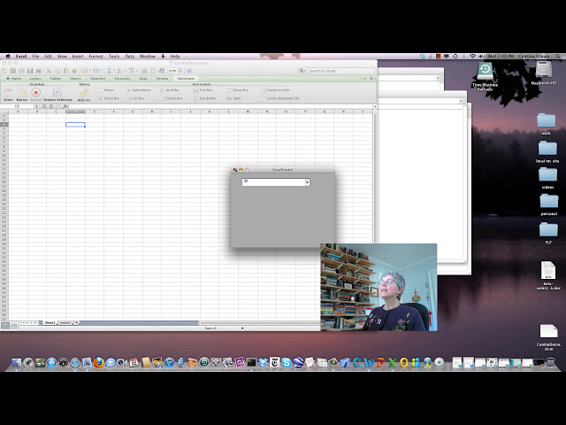 فیلم آموزشی: Excel VBA Fill ComboBox با استفاده از For Every در Mac.mp4 با زیرنویس فارسی