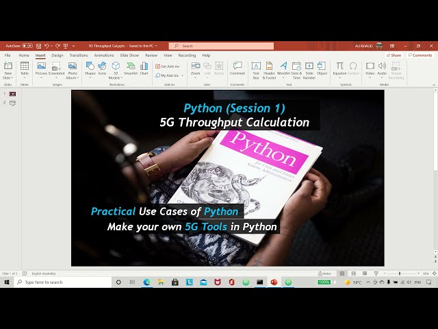 فیلم آموزشی: موارد استفاده عملی پایتون (جلسه 1): نحوه ایجاد ابزارهای تعاملی پایه 5G با زیرنویس فارسی