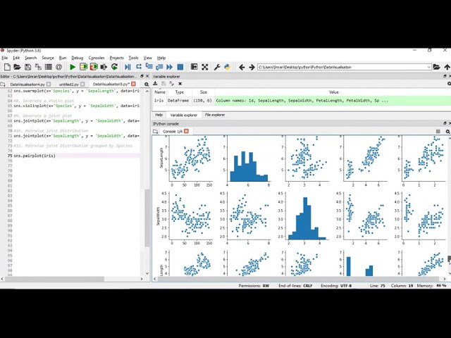 فیلم آموزشی: تجسم داده های Iris با Seaborn و Matplotlib | تجسم - P6 با زیرنویس فارسی